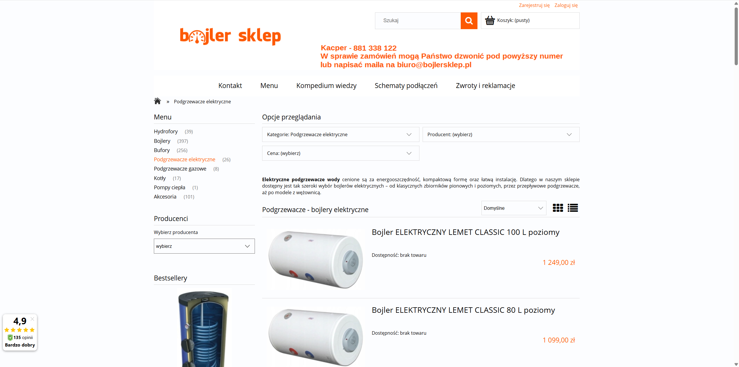 Nowoczesne funkcje w bojlerach elektrycznych