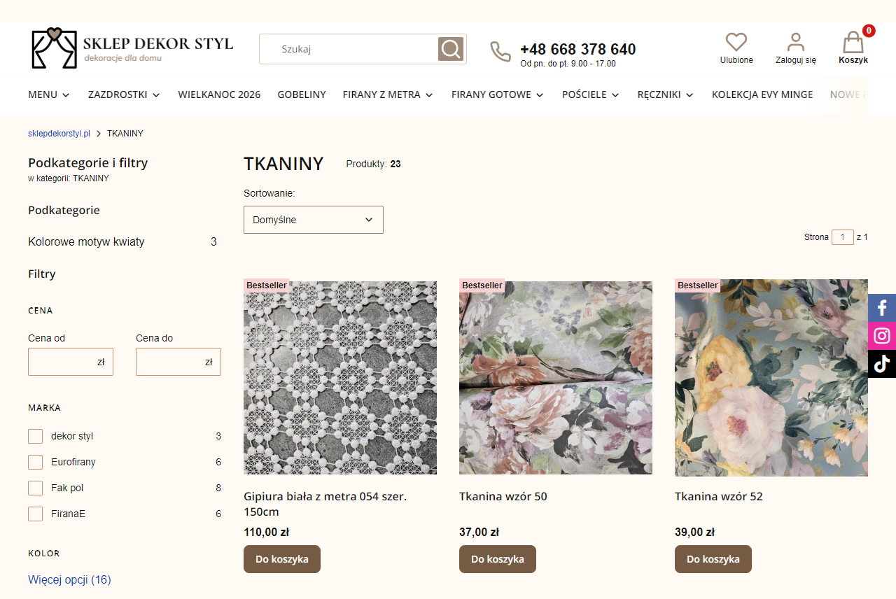 Tkaniny dekoracyjne na święta i sezonowe aranżacje - jak wybierać wzory?