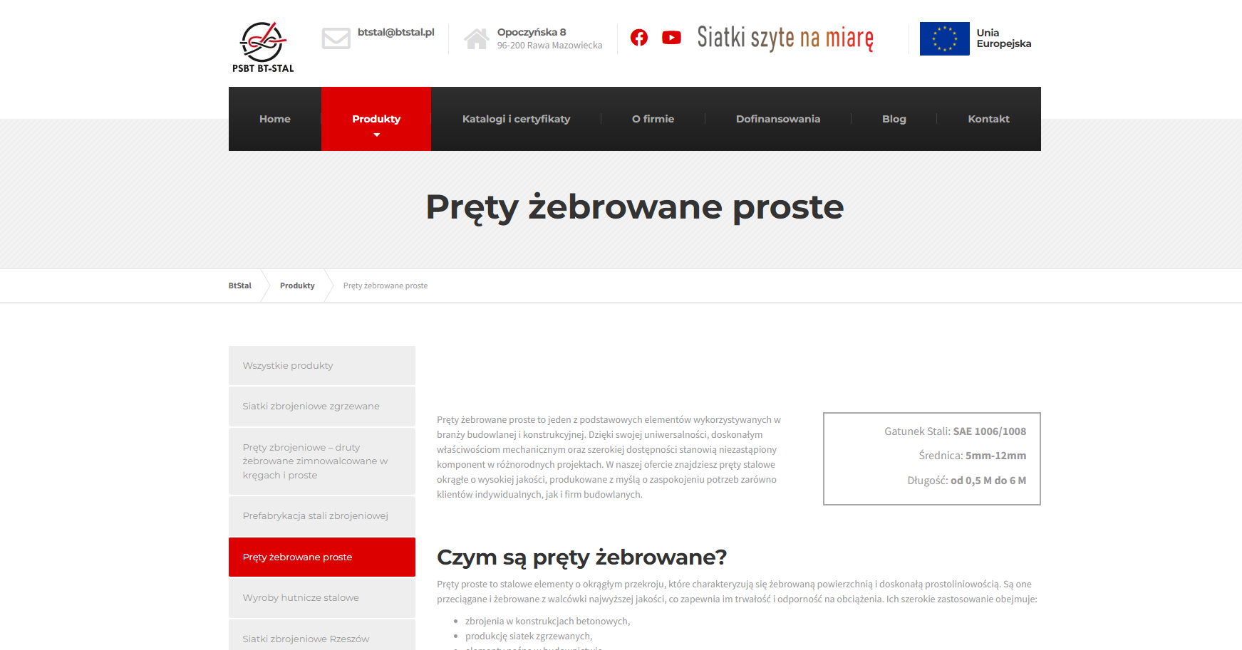 Pręty gładkie w budownictwie i przemyśle - właściwości, zastosowanie, normy techniczne
